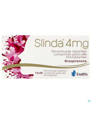 Slinda 4mg    comp pell 13x28