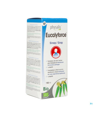 Physalis eucalyforce sirop bio 150ml