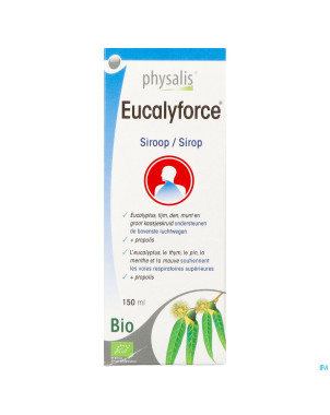 Physalis eucalyforce sirop bio 150ml