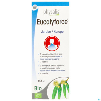 Physalis eucalyforce sirop bio 150ml