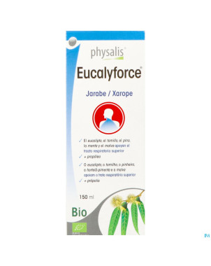 Physalis eucalyforce sirop bio 150ml