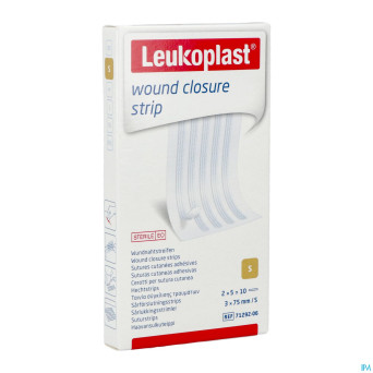 Leukoplast wound closure strip 3x75mm    10