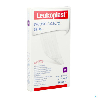 Leukoplast wound closure strip 6x75mm    6
