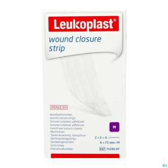 Leukoplast wound closure strip 6x75mm    6