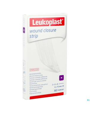 Leukoplast wound closure strip 6x75mm    6
