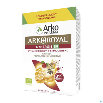 Arkoroyal dynergie bio fl 20x10ml + 10x10ml grat.