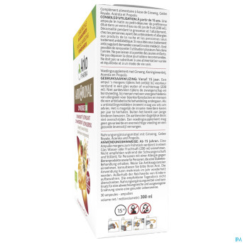 Arkoroyal dynergie bio fl 20x10ml + 10x10ml grat.