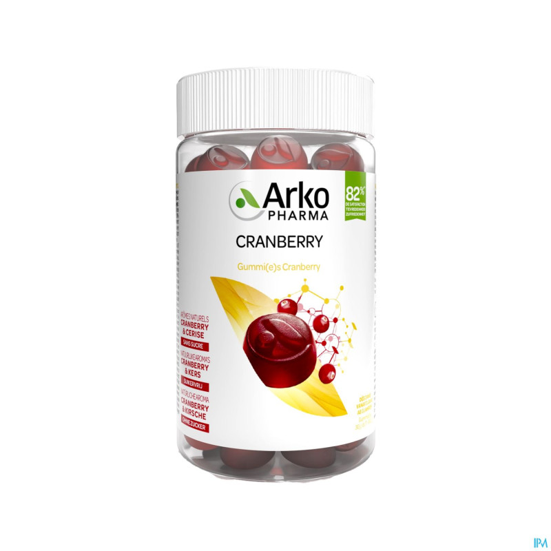 Arko gummies cranberry   gommes 60