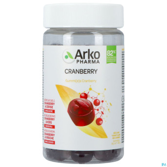 Arko gummies cranberry   gommes 60