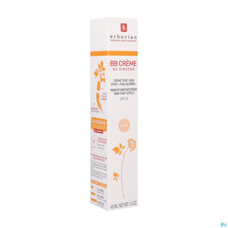 Erborian bb family bb creme clair    40ml nf