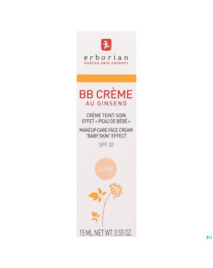 Erborian bb family bb creme clair    15ml nf