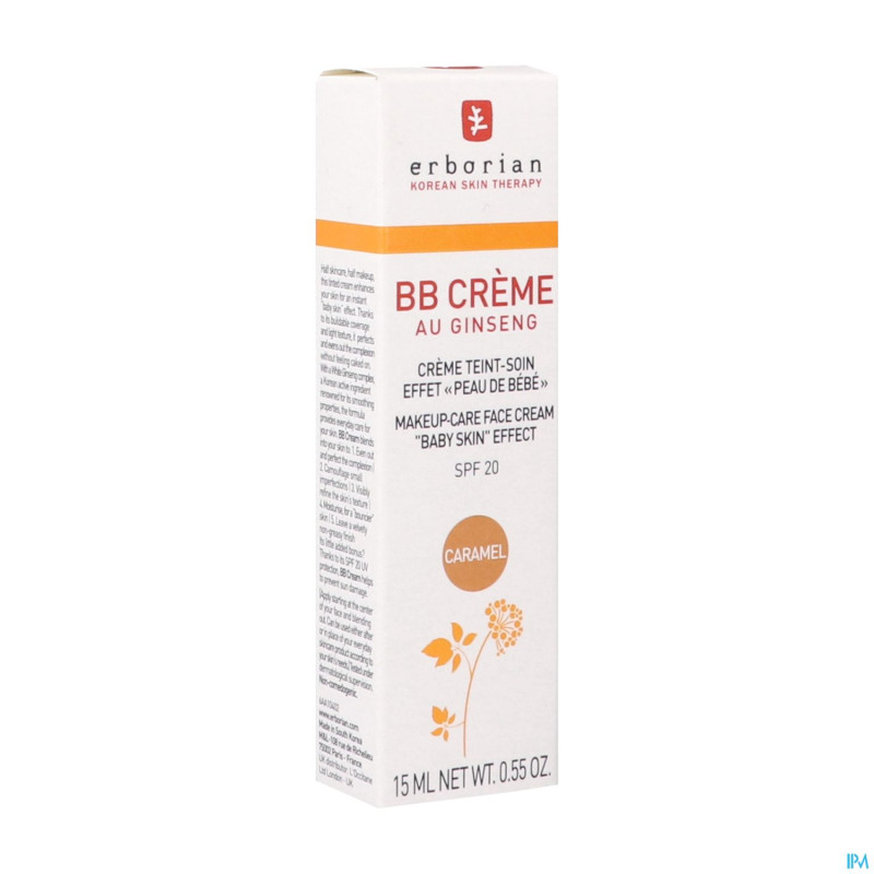 Erborian bb family bb creme caramel    15ml nf