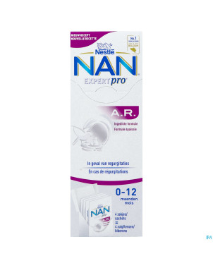 Nan expertpro a/regurgitations    sticks 4x26,2g