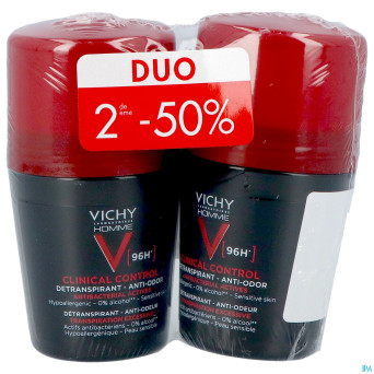 Vichy deo h roll 96h clinical ctrl duo 50ml 2e-50%