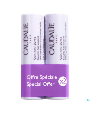 Caudalie duo sticks levres    2x4,5g promo