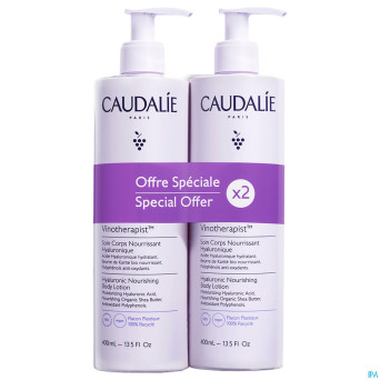 Caudalie duo vinotherapist soin corps n.400mlpromo