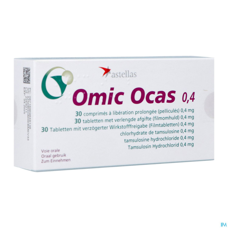 Omic ocas orifarm comp 30x0,4mg pip