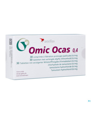Omic ocas orifarm comp 30x0,4mg pip