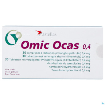 Omic ocas orifarm comp 30x0,4mg pip