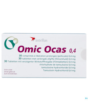 Omic ocas orifarm comp 30x0,4mg pip