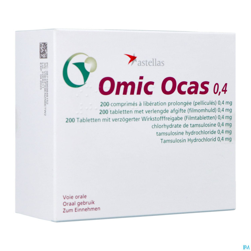 Omic ocas orifarm comp 200x0,4mg pip