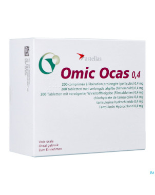 Omic ocas orifarm comp 200x0,4mg pip