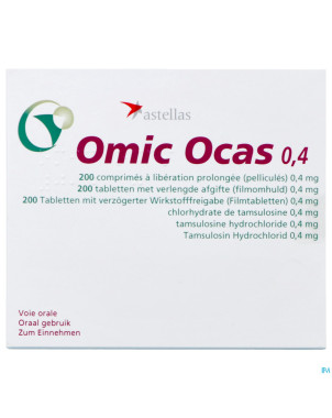 Omic ocas orifarm comp 200x0,4mg pip