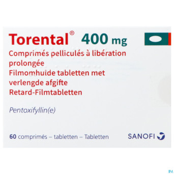 Torental 400mg orifarm   comp enrobes 60x400mg pip