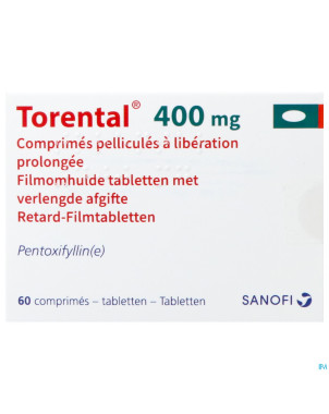 Torental 400mg orifarm   comp enrobes 60x400mg pip