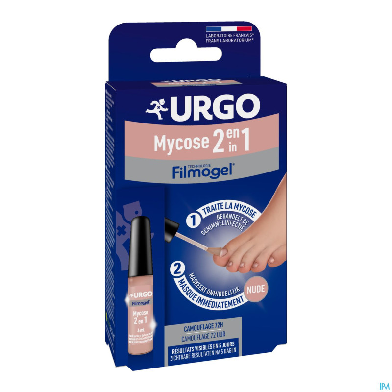Urgo mycose 2en1 treat&color filmogel    4ml