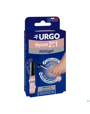Urgo mycose 2en1 treat&color filmogel    4ml