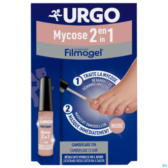 Urgo mycose 2en1 treat&color filmogel    4ml