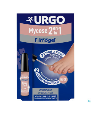 Urgo mycose 2en1 treat&color filmogel    4ml