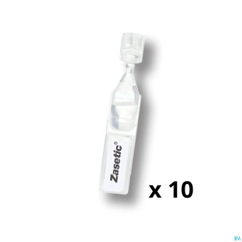 Zasetic 1mg/ml sol ud gutt oculaires    10x0,6ml