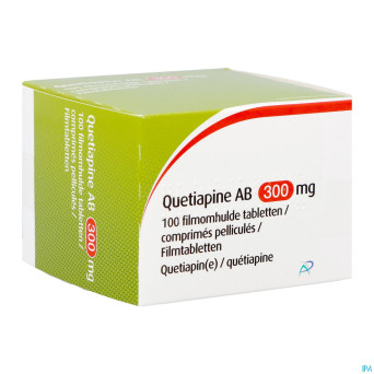 Quetiapine ab 300mg    comp pell 100x300mg