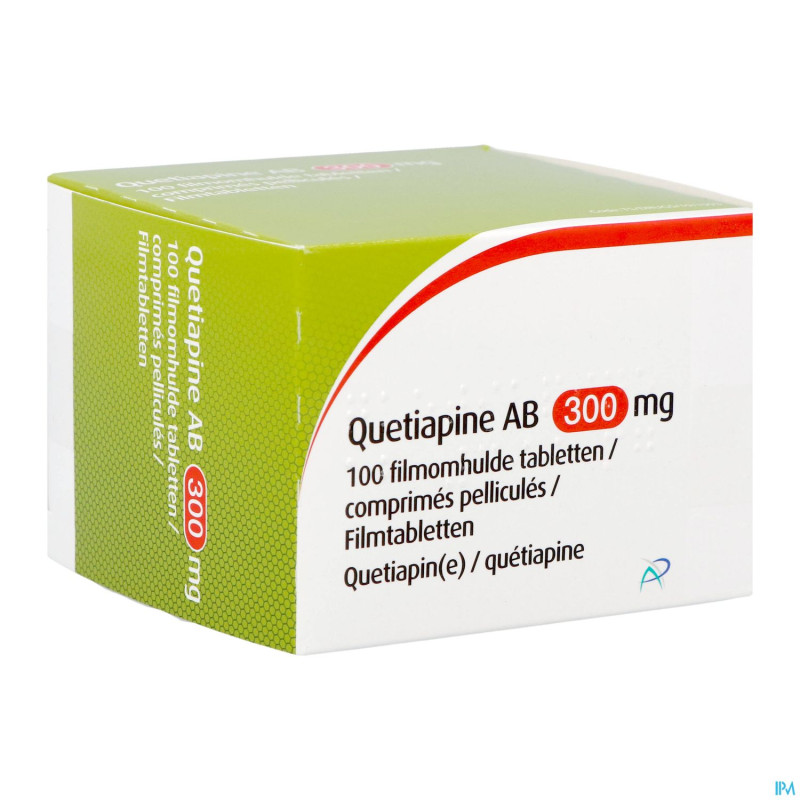 Quetiapine ab 300mg    comp pell 100x300mg