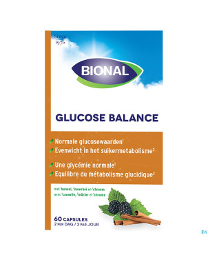 Bional glucose balance    caps 60