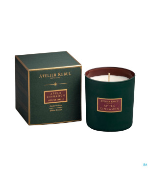 Atelier rebul bougie parfumee  apple&cinnamon 210g