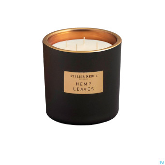 Atelier rebul bougie parfumee xl hemp leaves  950g