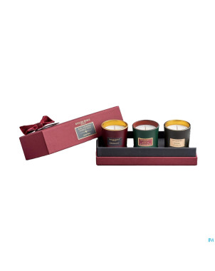 Atelier rebul trio de bougies parfumees    3x65g