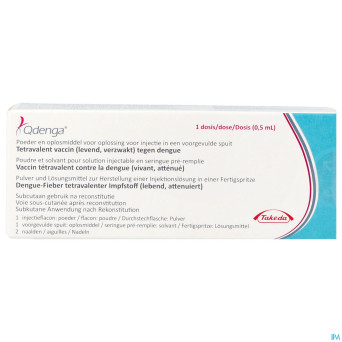 Qdenga pdr&solv.1ser preremp+2aig+sol inj 1fl0,5ml