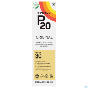 P20 spray solaire ip30    85ml
