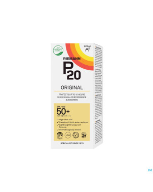 P20 spray solaire ip50+    175ml