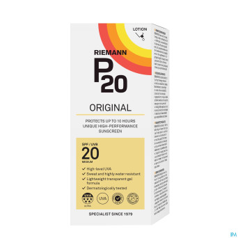 P20 lotion solaire ip20    200ml