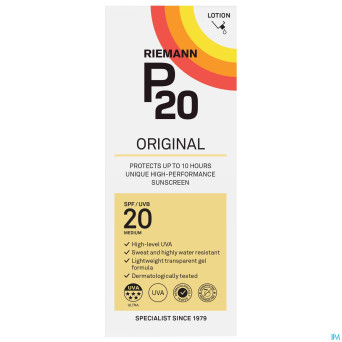 P20 lotion solaire ip20    200ml