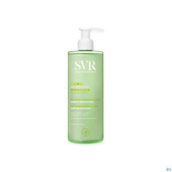 Svr sebiaclear gel moussant tube 400ml nf