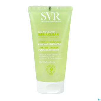 Svr sebiaclear gel moussant tube 55ml nf