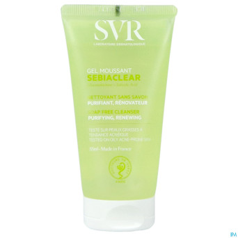 Svr sebiaclear gel moussant tube 55ml nf