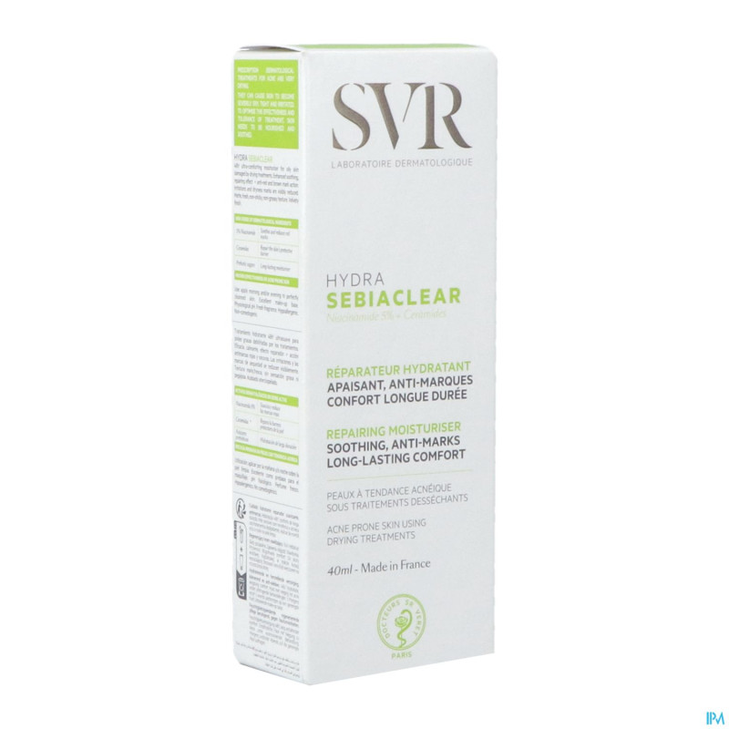 Svr sebiaclear creme hydra tube 40ml nf