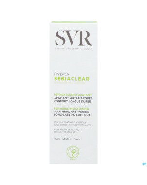 Svr sebiaclear creme hydra tube 40ml nf